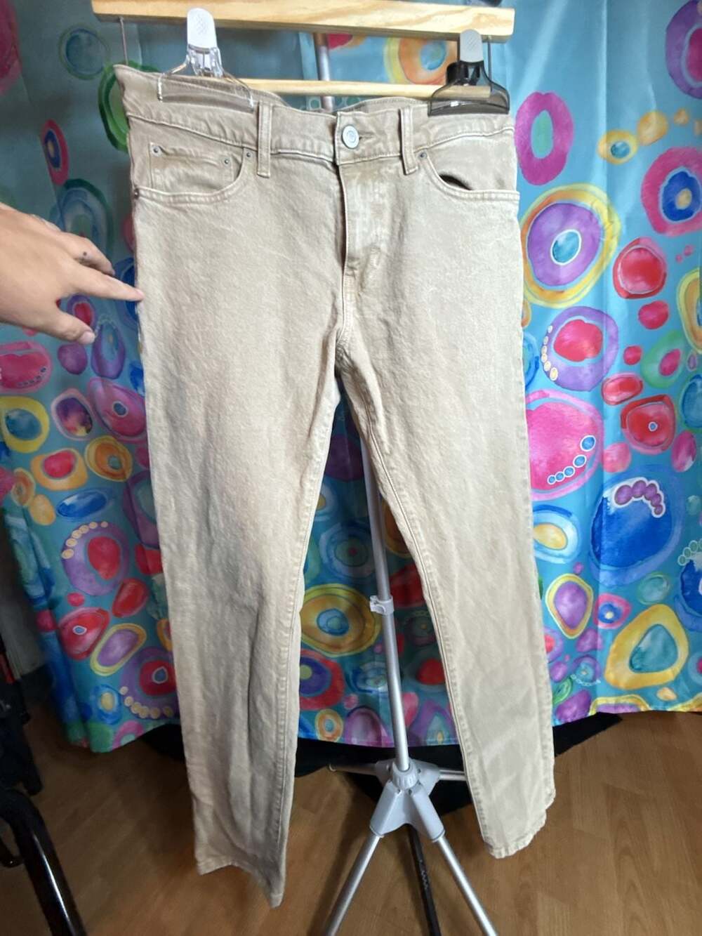 PacSun Slim Fit Jeans in Tan, Men's Size 30x32
